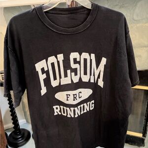 Black Folsom Running Collective T-Shirt